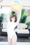[Cosplay] Aki Niina にいなあき - Girlfriend is a swimming fetish 2 カノジョは競泳フェティシズム2