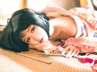 [COSPLAY] 黄金二逼王 – 樱花舞娘 [45P582M]
