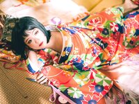 [COSPLAY] 黄金二逼王 – 樱花舞娘 [45P582M]