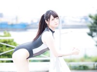 [Cosplay] Aki Niina にいなあき - Girlfriend is a swimming fetish カノジョは競泳フェティシズム
