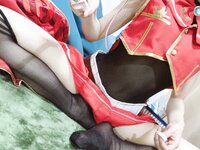 [Cosplay] Tabetei Yakiniku 焼肉たべ亭 - Houshou Marine マリン船長 (Hololive)