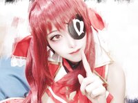 [Cosplay] Tabetei Yakiniku 焼肉たべ亭 - Houshou Marine マリン船長 (Hololive)