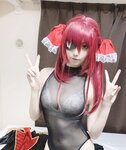 [Cosplay] Tabetei Yakiniku 焼肉たべ亭 - Houshou Marine マリン船長 (Hololive)