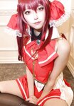 [Cosplay] Tabetei Yakiniku 焼肉たべ亭 - Houshou Marine マリン船長 (Hololive)