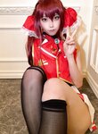 [Cosplay] Tabetei Yakiniku 焼肉たべ亭 - Houshou Marine マリン船長 (Hololive)