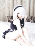 [Cosplay] Tabetei Yakiniku 焼肉たべ亭 - 2B (NieR Automata)