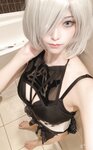 [Cosplay] Tabetei Yakiniku 焼肉たべ亭 - 2B (NieR Automata)
