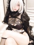 [Cosplay] Tabetei Yakiniku 焼肉たべ亭 - 2B (NieR Automata)