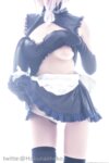 [Cosplay] Meko Hokunai NO3 マシュ メイド服ver [68P 122MB]