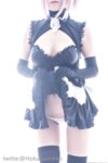 [Cosplay] Meko Hokunai NO3 マシュ メイド服ver [68P 122MB]