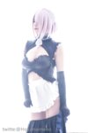 [Cosplay] Meko Hokunai NO3 マシュ メイド服ver [68P 122MB]