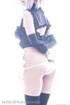 [Cosplay] Meko Hokunai NO3 マシュ メイド服ver [68P 122MB]