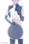 [Cosplay] Meko Hokunai NO3 マシュ メイド服ver [68P 122MB]