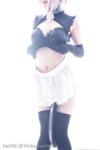 [Cosplay] Meko Hokunai NO3 マシュ メイド服ver [68P 122MB]