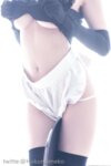 [Cosplay] Meko Hokunai NO3 マシュ メイド服ver [68P 122MB]