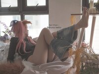 [Cosplay] Meko Hokunai NO5 玉藻の前 私服ver [76P 125MB]