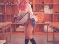 [Cosplay] Meko Hokunai NO4 玉藻前 制服ver. [97P 146MB]