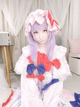 [Cosplay][my suite] Atsuki あつき - Micro bikini part! Home Cosplayer Patchouli-chan マイクロビキニ部！宅コスレイヤーパチュリーちゃん (Touhou Project)