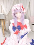 [Cosplay][my suite] Atsuki あつき - Micro bikini part! Home Cosplayer Patchouli-chan マイクロビキニ部！宅コスレイヤーパチュリーちゃん (Touhou Project)