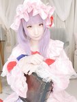 [Cosplay][my suite] Atsuki あつき - Micro bikini part! Home Cosplayer Patchouli-chan マイクロビキニ部！宅コスレイヤーパチュリーちゃん (Touhou Project)