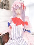 [Cosplay][my suite] Atsuki あつき - Micro bikini part! Home Cosplayer Patchouli-chan マイクロビキニ部！宅コスレイヤーパチュリーちゃん (Touhou Project)
