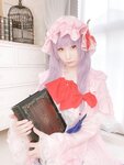 [Cosplay][my suite] Atsuki あつき - Micro bikini part! Home Cosplayer Patchouli-chan マイクロビキニ部！宅コスレイヤーパチュリーちゃん (Touhou Project)