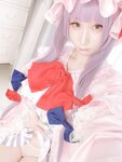 [Cosplay][my suite] Atsuki あつき - Micro bikini part! Home Cosplayer Patchouli-chan マイクロビキニ部！宅コスレイヤーパチュリーちゃん (Touhou Project)