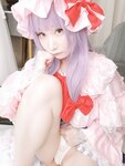 [Cosplay][my suite] Atsuki あつき - Micro bikini part! Home Cosplayer Patchouli-chan マイクロビキニ部！宅コスレイヤーパチュリーちゃん (Touhou Project)