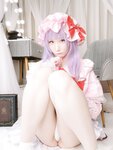 [Cosplay][my suite] Atsuki あつき - Micro bikini part! Home Cosplayer Patchouli-chan マイクロビキニ部！宅コスレイヤーパチュリーちゃん (Touhou Project)