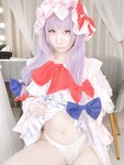 [Cosplay][my suite] Atsuki あつき - Micro bikini part! Home Cosplayer Patchouli-chan マイクロビキニ部！宅コスレイヤーパチュリーちゃん (Touhou Project)