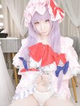 [Cosplay][my suite] Atsuki あつき - Micro bikini part! Home Cosplayer Patchouli-chan マイクロビキニ部！宅コスレイヤーパチュリーちゃん (Touhou Project)