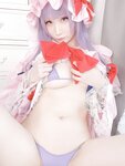 [Cosplay][my suite] Atsuki あつき - Micro bikini part! Home Cosplayer Patchouli-chan マイクロビキニ部！宅コスレイヤーパチュリーちゃん (Touhou Project)