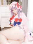 [Cosplay][my suite] Atsuki あつき - Micro bikini part! Home Cosplayer Patchouli-chan マイクロビキニ部！宅コスレイヤーパチュリーちゃん (Touhou Project)