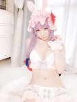 [Cosplay][my suite] Atsuki あつき - Micro bikini part! Home Cosplayer Patchouli-chan マイクロビキニ部！宅コスレイヤーパチュリーちゃん (Touhou Project)