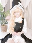 [Cosplay][my suite] Atsuki あつき - Micro bikini part! Home coslayer Marisa-chan マイクロビキニ部！宅コスレイヤー魔理沙ちゃん (Touhou Project)