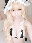 [Cosplay][my suite] Atsuki あつき - Micro bikini part! Home coslayer Marisa-chan マイクロビキニ部！宅コスレイヤー魔理沙ちゃん (Touhou Project)