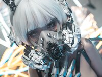 [COSPLAY] 爆机少女喵小吉 – 赛博朋克-超梦 [50P3V-2.48GB]