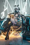 [COSPLAY] 爆机少女喵小吉 – 赛博朋克-超梦 [50P3V-2.48GB]
