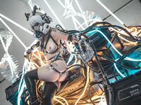 [COSPLAY] 爆机少女喵小吉 – 赛博朋克-超梦 [50P3V-2.48GB]