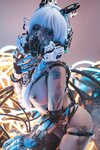 [COSPLAY] 爆机少女喵小吉 – 赛博朋克-超梦 [50P3V-2.48GB]
