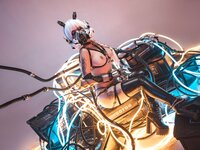 [COSPLAY] 爆机少女喵小吉 – 赛博朋克-超梦 [50P3V-2.48GB]