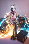 [COSPLAY] 爆机少女喵小吉 – 赛博朋克-超梦 [50P3V-2.48GB]