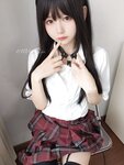 [Fantia] 迷之呆梨 – 学姐の黑丝诱惑[70P3V-600M]