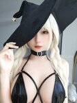 [Fantia] 2022.10.28 迷之呆梨 魔女のドレス