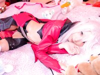 [Cosplay] Miri Minazuki 水無月みり Masuta Datte Kuro-chan to Maryoku Kyokyu ga Shitaitsu! マスターだってクロちゃんと魔力供給がしたいっ！