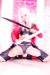 [Cosplay] Miri Minazuki 水無月みり Masuta Datte Kuro-chan to Maryoku Kyokyu ga Shitaitsu! マスターだってクロちゃんと魔力供給がしたいっ！