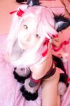 [Cosplay] Miri Minazuki 水無月みり Masuta Datte Kuro-chan to Maryoku Kyokyu ga Shitaitsu! マスターだってクロちゃんと魔力供給がしたいっ！