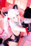 [Cosplay] Miri Minazuki 水無月みり Masuta Datte Kuro-chan to Maryoku Kyokyu ga Shitaitsu! マスターだってクロちゃんと魔力供給がしたいっ！