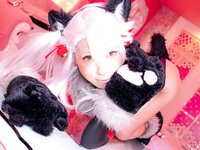 [Cosplay] Miri Minazuki 水無月みり Masuta Datte Kuro-chan to Maryoku Kyokyu ga Shitaitsu! マスターだってクロちゃんと魔力供給がしたいっ！