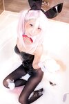 [Cosplay] Miri Minazuki 水無月みり Masuta Datte Kuro-chan to Maryoku Kyokyu ga Shitaitsu! マスターだってクロちゃんと魔力供給がしたいっ！